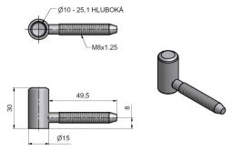 Z�v�s dve�n� 60/10 HD M8 Ni