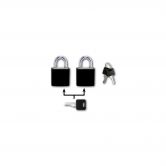 V�ce informac� o v�robku Visac� z�mek 2402 20 2xSU �ern� pl.kryt