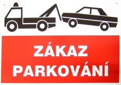 V�ce informac� o v�robku VT Z�KAZ PARKOV�N�+symbol odta