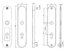 Bezp.kov�n� BK321/90 klika+klika sp F1