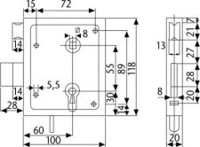 AB z�mek MY��K FAB P-L s kov�n�m komplet