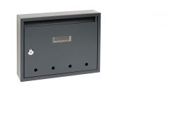 V�ce informac� o v�robku Po�t.schr�nka E01 antracit  BK.24D s d�rama