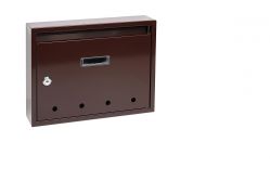 V�ce informac� o v�robku Po�t.schr�nka E01 hn�d� BK.24 s otvory