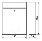 Po�t.schr�nka BK509 G AM
