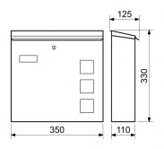 Po�t.schr�nka BK703 antr.