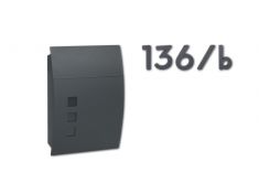 Po�t.schr�nka BK931 antracit+sklo ok�nka