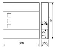 Po�t.schr�nka BK932 BGW antr.mat. proti vod�
