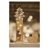 E- dekorace v�no�n� strom d�evo p��rodn�