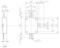 ATRA- rozvorka bez kole�ka pro 9.bod