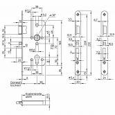 WILKA z�mek zadl.E 5495 L 72/55/8 235x20