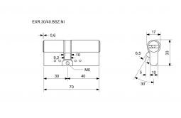 EURO XSTAR bezp.vlo�ka 30+40NI 6KL.BSZ