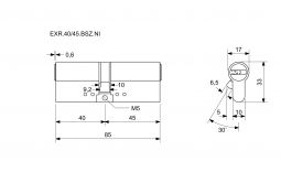 EURO XSTAR bezp.vlo�ka 40+45NI 6KL.BSZ