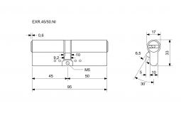 EURO XSTAR bezp.vlo�ka 45+50NI 6KL.