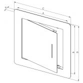 Dv��ka vanov� 300x300 hlin�kov� Exkluziv Antracit