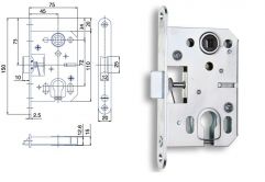 V�ce informac� o v�robku Zadl.z�mek K052 FAB P-L Zn �1k