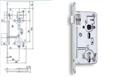 V�ce informac� o v�robku Zadl.z�mek K102C P-L ZN b�l�   �1ks