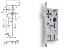 V�ce informac� o v�robku Zadl.z�mek K103C BZN P-L � 1ks