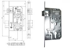 V�ce informac� o v�robku Zadl.z�mek K136 P-L a 1ks BZn