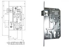V�ce informac� o v�robku Zadl.z�mek K136C P-L a 1ks BZn