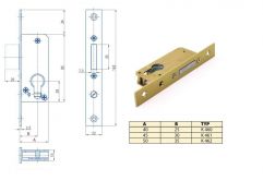 V�ce informac� o v�robku Zadl.z�mek K460 40/25 bez p�evodu/1z�pad