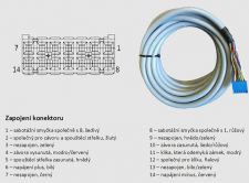 V�ce informac� o v�robku Zadl.z�mek ERBI-kabel 6m 14x0,22mm s konektorem
