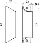 Madlo balk�nov� 6010 F4 bronz elox