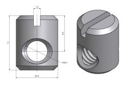 Matice M6 v�le�kov� 10x13/8,5 8680000A