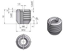 Matice M6 z�vrtn� 12x12 80520000