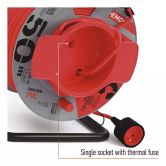 E- prodlu�. buben 50m-1.z�s. 1,5mm PVC