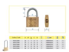 Visac� z�mek CORBIN 40mm prodl.1240