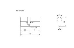 EURO st.vlo�ka 30+40 pln� pro zaslepen�