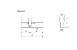 EURO st.vlo�ka 30+45 pln� pro zaslepen�