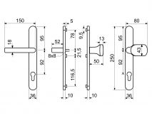 Kov�n� RHD0030 F4bronz kl+madlo 92/30 bp