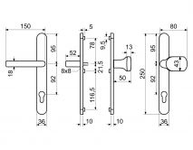 Kov�n� RHD0030 F99 b�l� kl+madlo 92/30bp