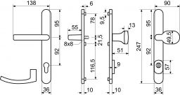 Kov�n� RHD0040 nerez kl+ma 92 sp