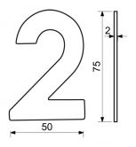 ��slo domovn� RN.75L.2.CE �ern� lep�c�