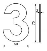 ��slo domovn� RN.75L.3.CE �ern� lep�c�