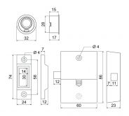 Z�mek n�bytkov� RSM.CAB.30.STR otisk