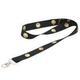 V�ce informac� o v�robku Popruh na krk 20mm �ern� se Smajl�ky