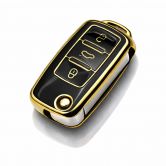 V�ce informac� o v�robku TPU Pouzdro �koda/VW Old Style flip 3tl. �ern�