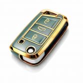 V�ce informac� o v�robku TPU Pouzdro �koda/VW MQB Style flip 3tl. modr�