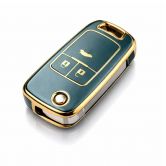 V�ce informac� o v�robku TPU Pouzdro Opel Style 2 flip 3tl. modr�