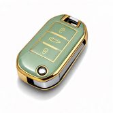 V�ce informac� o v�robku TPU Pouzdro Citroen/Peug.Style 3 flip 3tl. zelen�