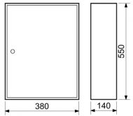 Schr�nka na 200 kl��� 550x380x140