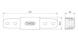 Z�vora TOKOZ 240+ s visac�m z�mkem       bl.�1ks