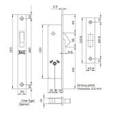 Zadl.z�mek KALE 201 F  S-kl��