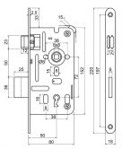Zadl.z�mek Z.301-BB.72/50/18 P-L