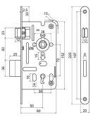 Zadl.z�mek Z.301-BB.72/50/20 P-L