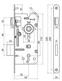 Zadl.z�mek Z.301-BB.90/50/20 P-L