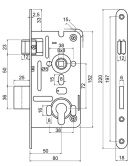Zadl.z�mek Z.301-PZ.72/50/18 P-L